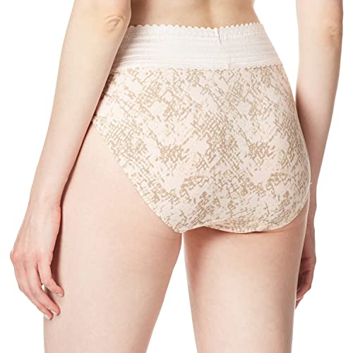 Image of Warner's Women's No Pinching, No Problem Dig-free Comfort Wait With Lace Microfiber Hipster 5609j