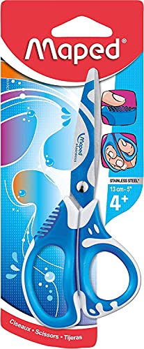 Maped Scissors 13 cm, Zenoa Fit, 670110, Assorted Colors, Zenoa 13cm Scissor