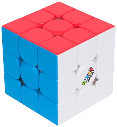 Rubik's - Speed Cube 3x3, original Ultra-leichtgängiger Zauberwürfel mit Magneten, hochwertige Verarbeitung für Einsteiger und Speedcubing-Profis, ab 8 Jahren