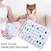 Did You Feed The Cat Magnet Trackers | Pet Feeding Reminder | Pet Feeding Chart Trackers with Slide switchs | 3 Time Periods Did You Feed The Pets Magnet Sticker for Wall & Fridge