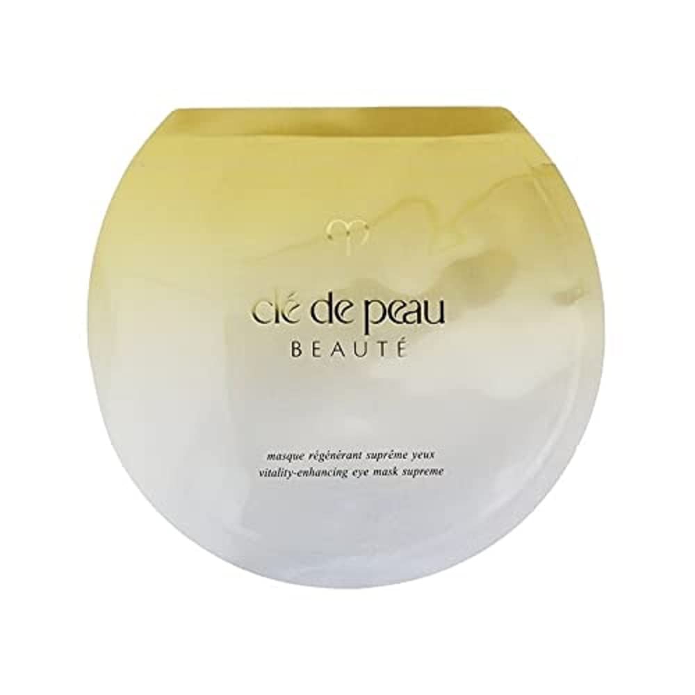 CLE DE PEAU Vitality-Enhancing Eye Mask Supreme 15 ml x 6 Sheets, White, 1 count (Pack of 6)