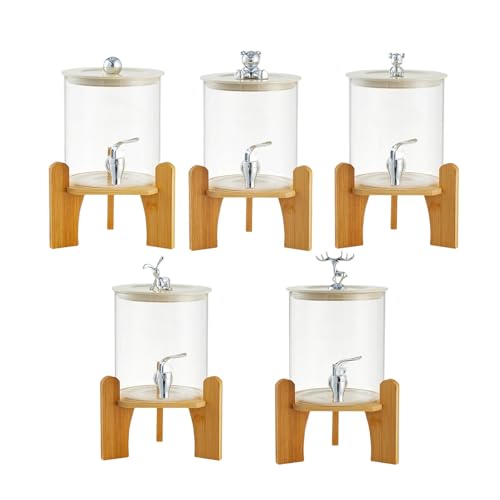 Image of Enakshi Party Drink Dispenser Glass Beverage Dispenser for Water Restaurants Parties Bunny|Home & Garden | Kitchen Dining & Bar | Dinnerware & Serving Dishes | Pitchers