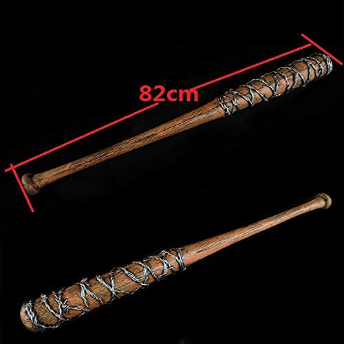 damdos Halloween Prop 33inch Sticker for PU Foam Barbed Bat Baseball Sticks Birthdays Xmas Gifts
