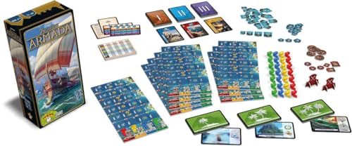 Asmodee 7 Wonders Armada Expansion - Juego de Estrategia para Niños y Adultos, Edades 10+, 3-7 Jugadores, 40 Minutos de Juego miniatura 4