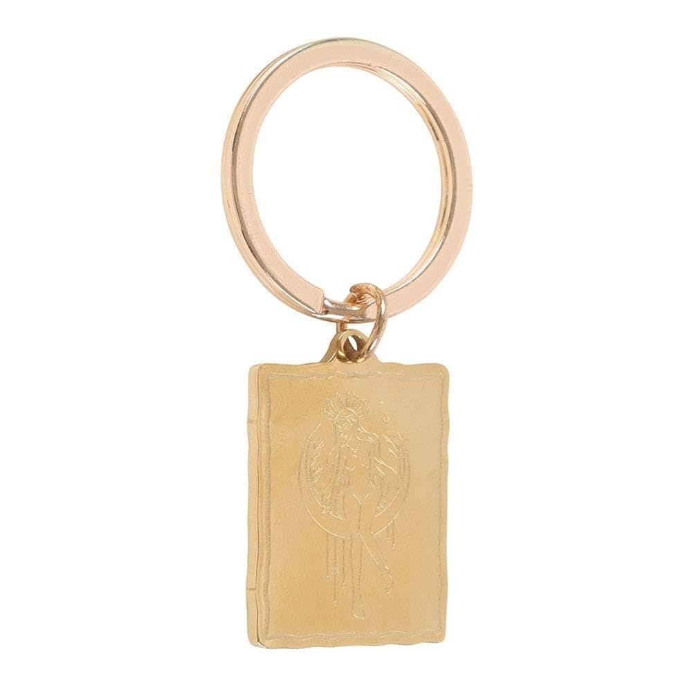 Something Different Talisman Selene Keyring (One Size) (Gold)