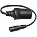 AYECEHI Cigarette Lighter Power Supply Cable (2 Pack) Car Cigarette Lighter Female Socket to DC 5.5mm x 2.1mm Plug Jack Adapter for Car Charger UPS Battery Backup and Portable Generator-30cm (Famale)