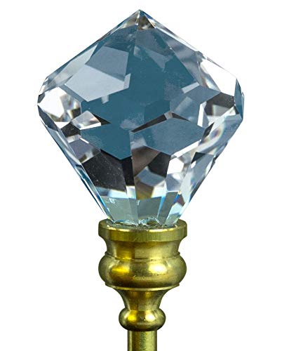 Solar Powered Silent Symphony Dual Spinning Crystals | Light Up a Room with Dazzling Rich Colors | Enjoy The Effects of The Austrian Crystal Prism | Relax While Watching Rainbows Move Around The Room