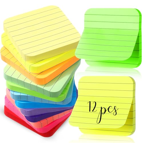 Notes adhésives pastel Maitys 7,1x7,1 cm pour fournitures de bureau et école