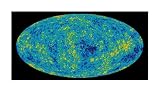 Cosmic Microwave Background Radiation Full Sky Space CMB - Black Background - Space Poster Print - Various Sizes (12 x 24 in)