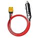 Faoyliye 12AWG XT60 Extension Cable, 3.3FT Car Cigarette Lighter Plug to XT60 Female Connector Extension Cable with Solar Panel RV Portable Power Station Solar Generator