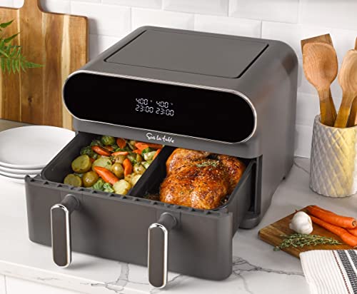 Sur La Table 11-Quart Digital Double Basket Air Fryer