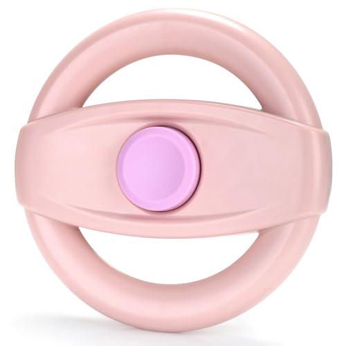 image for Accmor Stroller Steering Wheel Toy, Simulated Steering Wheel for Strol