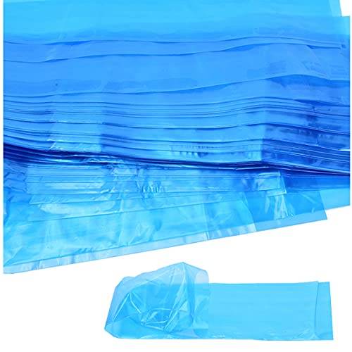 Sotica Tattoo Clip Cord Covers - 125Pcs Tattoo Clip Cord Sleeves Tattoo Clip Cord Bags Disposable Hook Line Protection Bags For Tattoo Supplies Tattoo Accessories(Blue) #TOP7