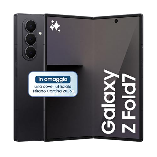 Samsung Galaxy Z Fold7 Smartphone AI pieghevole, 3 anni di Garanzia del produttore, RAM 16GB, 1TB, Display 6,5