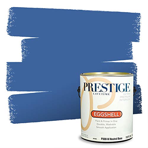 Review Discount Prestige Interior Paint and Primer in One, Barbados, Eggshell, 1 Gallon