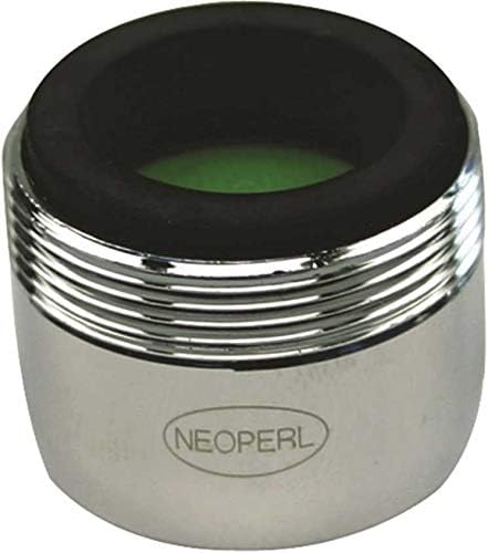 NEOPERL 5402103 Perlator 1.5 GPM 1516 pulgadas. 27 x 5564 pulgadas. Aireador de grifo de doble rosca regular cromado, paquete de 6