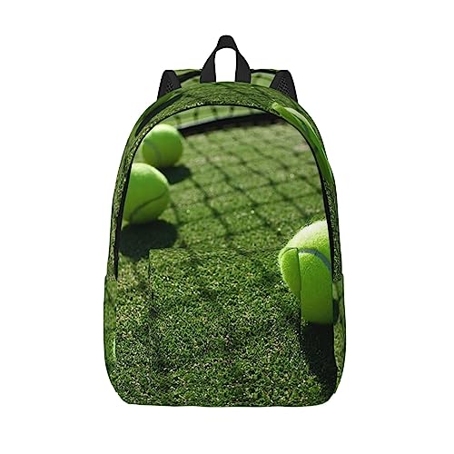 Sac à dos en toile BONDIJ avec balles de tennis pour vos sorties urbaines et loisirs le weekend