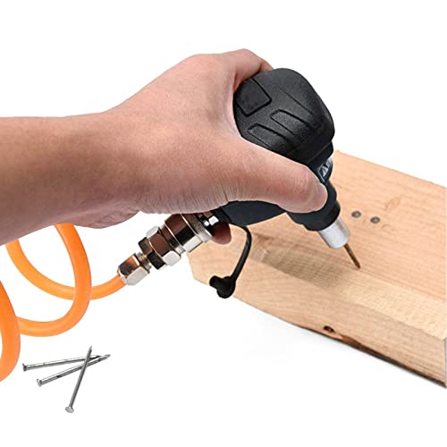 VIGAN Mini martillo neumático de clavo de palma de aire, herramienta automática de martillo de impacto para carpintería