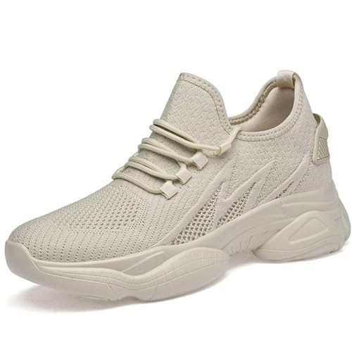 Image of Height Increasing Shoes, Hidden Height Increase Shoes with Arch Support, Breathable Mesh Lightweight Athletic Casual Shoes