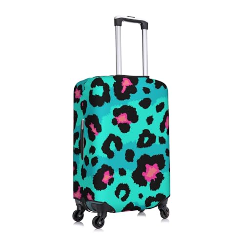 Leopard Print Travel Luggage Cover Suitcase Protector Bag,Double-Sided Printed Fits 18-32 Inch Luggage,Baggage Covers For Kid And Adult,Small3