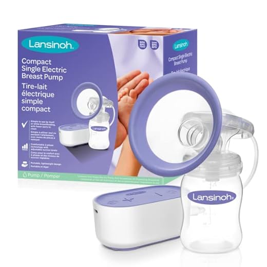 Bomba Tira-leite Elétrica Single Compact Lansinoh