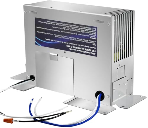 45 Amp RV Power Converter 45RU Replacement for Parallax 6345RU 7300 Series & Magnetek 6300 7345, 3-Stage Smart Charger 110V AC to 12V DC for RV Camper Trailer 500/5300/7300/8300, Ultra Quiet Fan