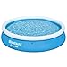 Produktbild Bestway Fast Set Pool, 366 x 366 x 76 cm, rund, blau, 5.377 Liter, aufblasbarer Aufstellpool ohne Pumpe und Zubehör, Ersatzpool, Ersatzteil