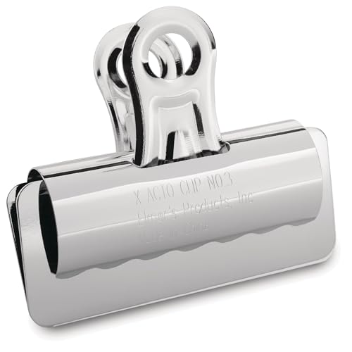 X-ACTO 4 Bulldog Binder Clips, Steel & Nickel-Plated, 3 Inch Clips, 12 Count - Document Organization, Desk Supplies by X-Acto - Image 2