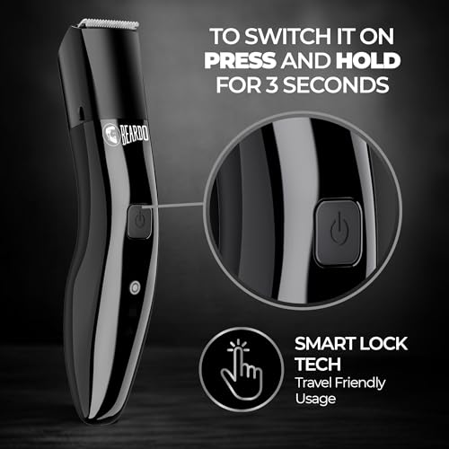 BEARDO Store Beardo Chrome Beast Multipurpose Dark Edition Trimmer Set - Image 7