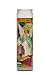 Guardian Angel Religious Prayer Candle / Ángel de la Guarda Novena Vigil Candle (Vanilla Perfume White Wax)