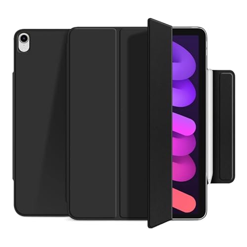 iPad mini6 �p �P�[�X �N���A TPU �w�ʃJ�o�[ ���y�� ���^ �ϏՌ� ���C�����X �Ή� iPad mini6 ��6���� 8.3�C���` �J�o�[ (�u���b�N)