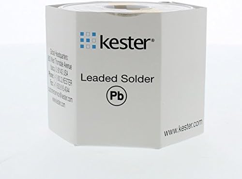KESTER SOLDER 24-6337-0027 Solder Wire, 63/37 SN/PB, 183°C, 1LB