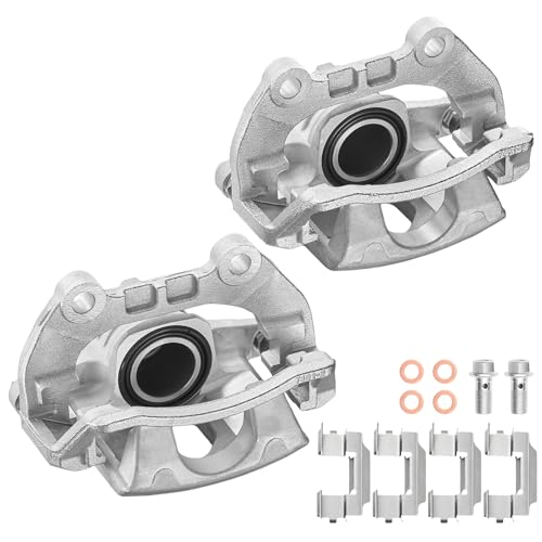 Image of Rear Brake Caliper Assembly Replaces for 18-B4804 18-B4805, Compatible with Chevy SSR Trailblazer 2003-2006 5.3L 6.0L, Compatible with GMC Envoy 02-09 4.2L 5.3L, for 9-7X 05-09 4.2L 5.3L 6.0L