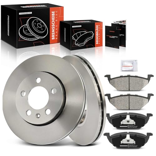 Frankberg 2x Bremsscheiben + 4x Bremsbeläge Vorderachse mit