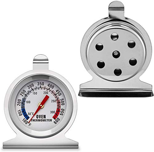 Lightbeam 2" Dial Oven Thermometer with Temperature Range 100°F to 600°F, Instand Read Large Dial Kitchen Thermometer for Baking, Grill & Smoker image 5