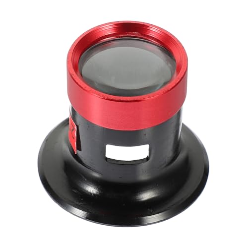 Gogogmee Professional Jewelers Loupe Metal Magnifying Glass Watchmaker Loupe Loop Magnifier for Jewelers