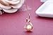 WRISTCHIE Womens Jewelry 925 Sterling Silver and Freshwater-Cultured Pearl Mermaid Pendant Necklace 18+2