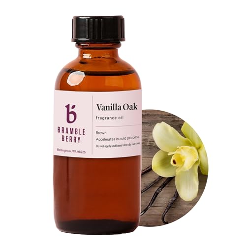 Image of Brambleberry Vanilla Oak Fragrance Oil | Vanilla for DIY Hand Soap & Lotion | Sweet vanilla oak fragrance oil for soap, lotion, and DIY gifts with bergamot, amber, sandalwood, patchouli, and oak.