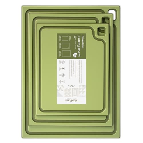 Set de 3 Tablas de Cortar con Asa y Ranura para Jugos miniatura 1