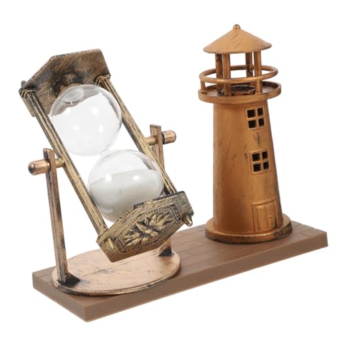 MOTHNUR Reloj De Arena Decorativo Temporizador Diseño Vintage para Escritorio y Sala De Estar