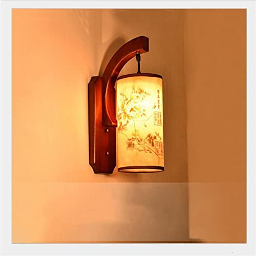 Lampe murale chinoise rétro E27 résout le manque de luminosité des escaliers