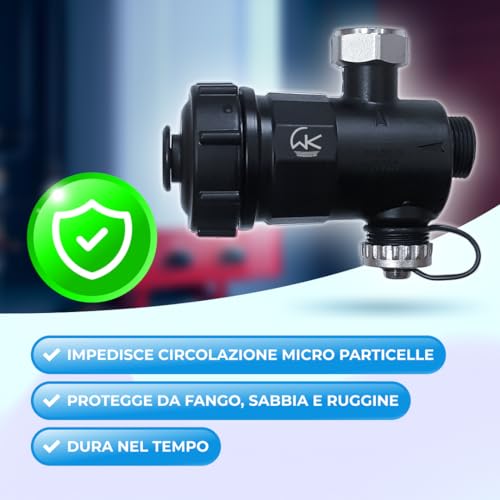 Miniatura 2 de Wk - Filtro Desatascador Magnético Para Caldera, Útil Para Filtración De Agua, Protege El Sistema Térmico De Las Impurezas