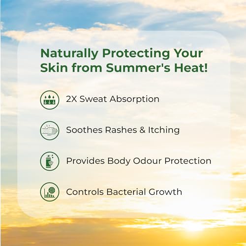 Image of Itchstop Prickly Heat Powder | Fast Cooling Relief from Prickly Heat, Rashes, Itching, Sunburn, Sweat, Excess Moisture, Body Odor, Skin Burning & Irritation | Keeps Skin Fresh, Dry & Free from Bacteria All Day | Fine-Textured Talc for All Ages - Adults & Kids | 150g (Ice Menthol (Pack of 3))