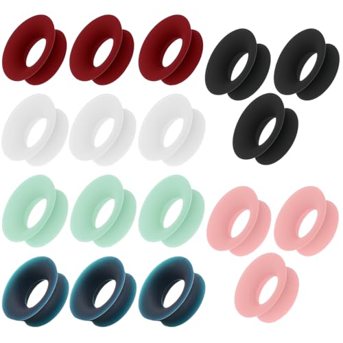 18 Pcs Earplugs Mute Style Pack Quiet Ultra-Comfy Reusable Ear Plugs Accessories for Extra 5 dB Noise Reduction Engage Experience Earplugs for Focus Travel Journey Home Office Library