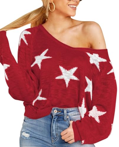 HUUSA Oversized Sweaters for Women Crewneck Tops Knitted Baggy Pullover Sexy See Through Beach Coverups Relaxed Fit2
