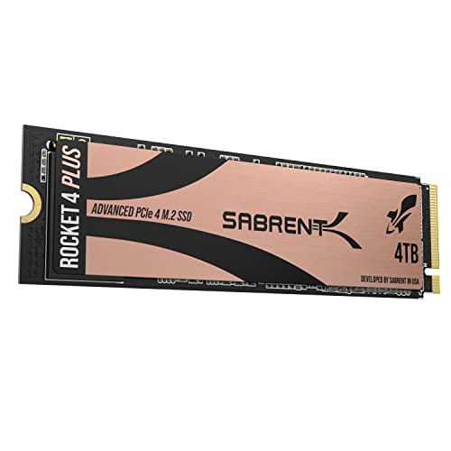 Amazon | SABRENT SSD 4TB、PS5に対応、M.2 SSD 4TB、PCIe 4.0 M