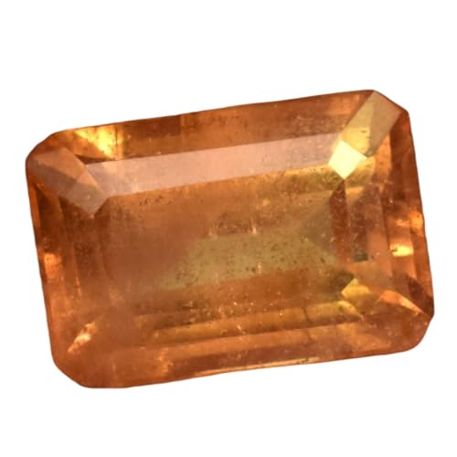 Topaze jaune naturelle émeraude d'exception pour bague et haute joaillerie