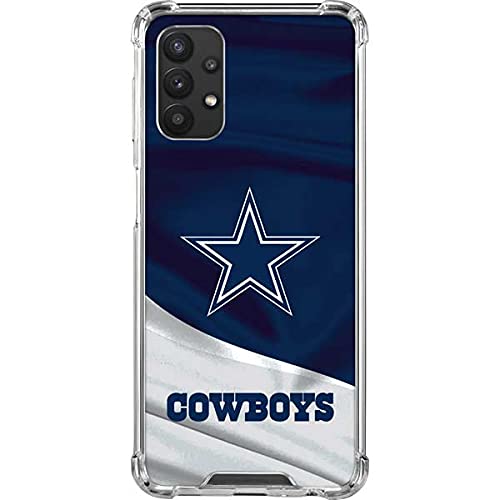 Skinit Clear Phone Case Compatible with Galaxy A32 5G - Officially Licensed NFL Dallas Cowboys Design
