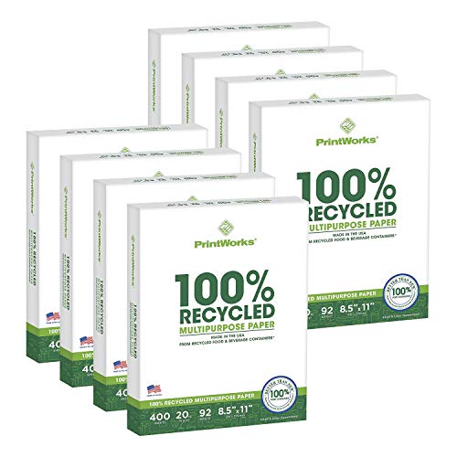 Papier bureau recyclé Printworks pour dossiers administratifs et télétravail