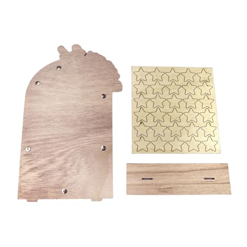 Placas de madera hechas a mano para señalización cultural, grabado, tabla de cuenta regresiva para bodas y celebraciones de temporada, señalización para eventos